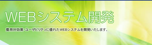 WEBシステム開発